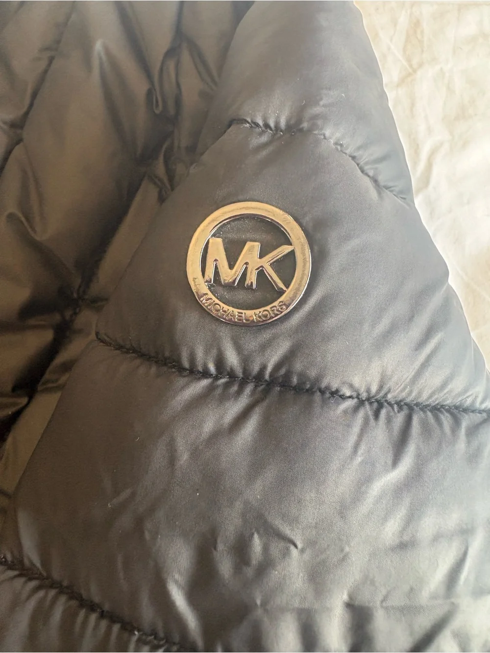 MICHAEL KORS Quilted Puffer Jacket Without Hood